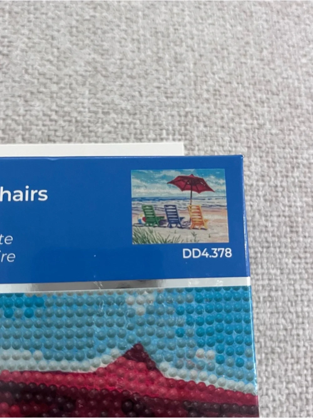 NIB Diamond Dotz beach chairs kit